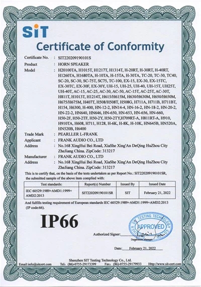 Certificate of honor seven Certificate of honor seven