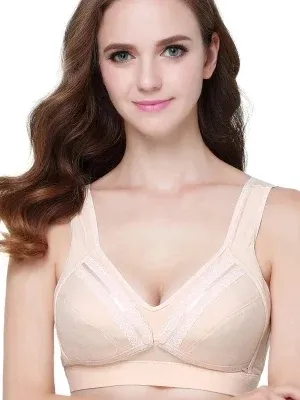Duoduo cotton soft support comfortable steel-free underwear