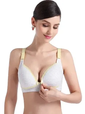 Ladies ck thin padded steel rimless light sports bra