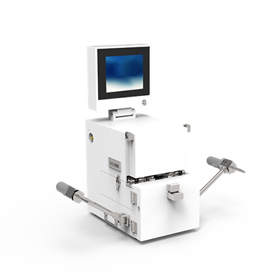 Carton PE thin plastic bag labeling machine